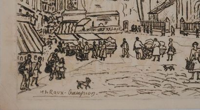 Joseph-Victor ROUX-CHAMPION (1871-1953) 
Paris,...