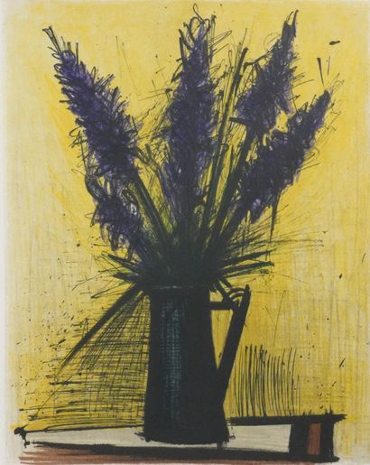 Bernard BUFFET (1928-1999)
Les lilas, 1966
Lithographie...