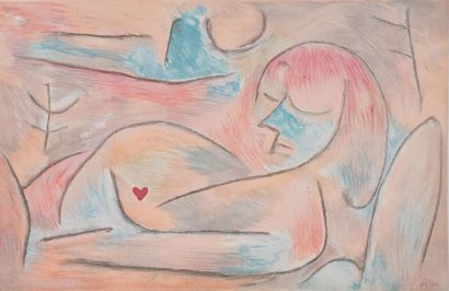 Paul KLEE (1879-1940)
La femme endormie (L'Hiver),...