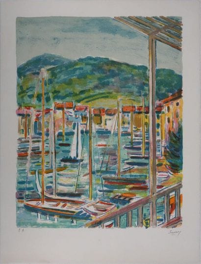 Robert SAVARY (1920-2000)
Port Grimaud
Lithographie...