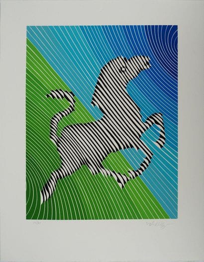 Victor VASARELY (1906-1997)
Composition cinétique...