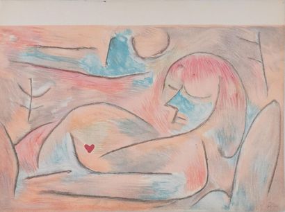 Paul KLEE (1879-1940)
La femme endormie (L'Hiver),...