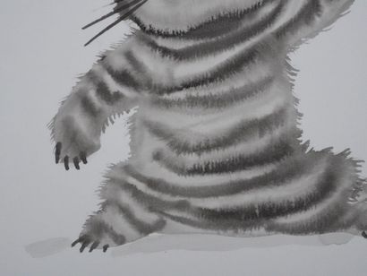 Laszlo TIBAY (1962-)
La danse du chat, 2025
Dessin...