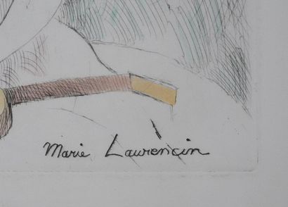 Marie LAURENCIN (1883-1956)
Jeune fille à...
