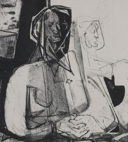 Georges DAYEZ (1907-1991)
Les espagnoles
Lithographie...