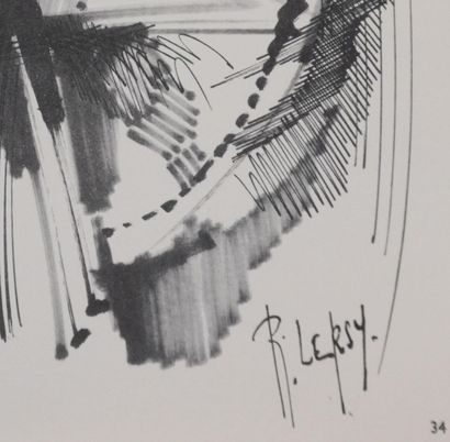 Roger LERSY (1920-2004) 
L'Evènement, Composition...