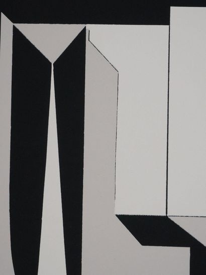 Victor VASARELY (1906-1997)
Forme géométrique...