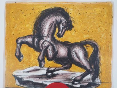 Franz PRIKING (1929-1979)
Cheval Fantastique...