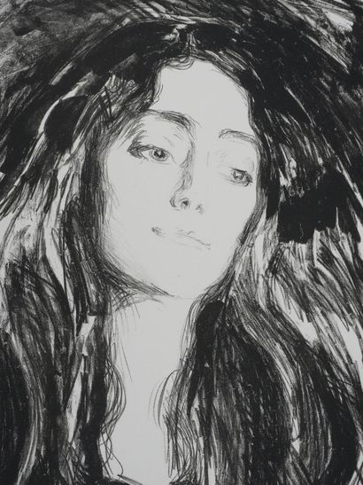Edvard Munch (1863-1944) (d'après)
Broche,...