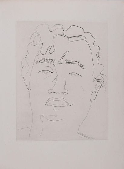 Henry DE WAROQUIER (1881-1970)
L’homme silencieux,...
