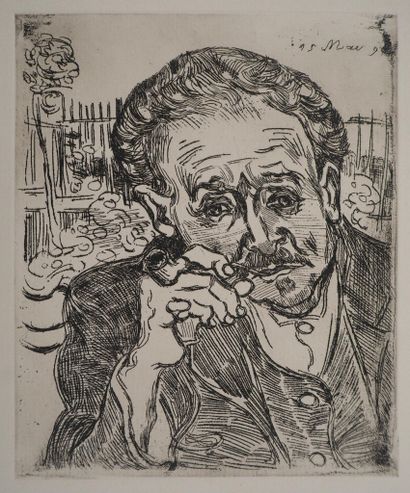 Vincent VAN GOGH (1853-1890)(d'après)
Portrait...