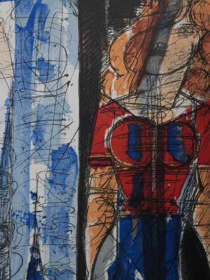 Marcel GROMAIRE (1892-1971)
Couple dans un...