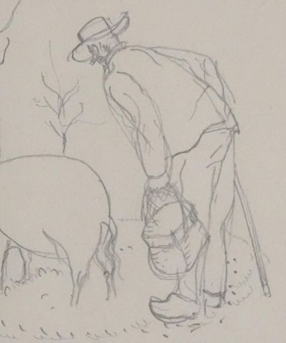 Jean-Emile LABOUREUR (1877-1943)
Le fermier...