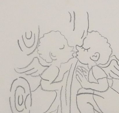 Jean EFFEL (1908–1982)
The Kiss, c. 1970
Original...