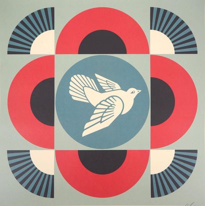 Shepard FAIREY, known as Obey Giant (1970-)
Geometric...