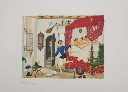 Henry LEMARIE (1911-1991)
Joconde
Gravure...