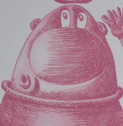 Hervé DI ROSA (1959-)
The Man in the Bowler...