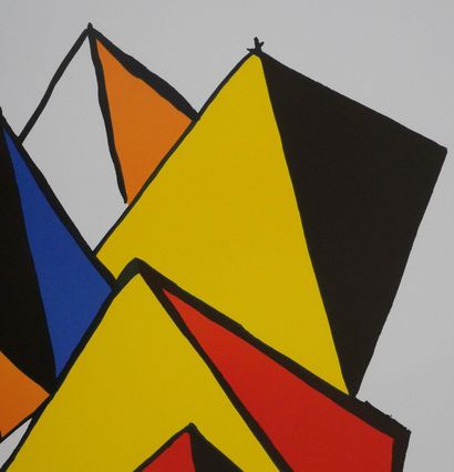 Alexander CALDER (1898-1976)
Pyramides
Lithographie...
