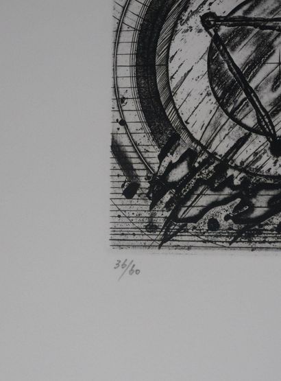 Shoichi ONO (XXème siècle)
Symboles, 1981
Gravure...