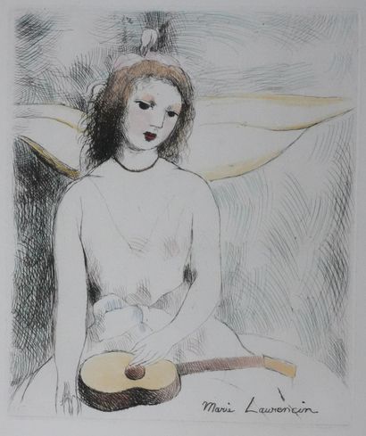 Marie LAURENCIN (1883-1956)
Jeune fille à...