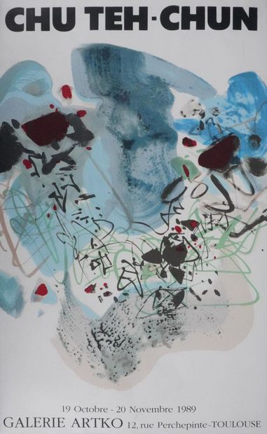CHU Teh-Chun (1920-1914)
Les Floralies, 1989
Lithographie...