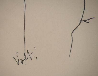 Antoniucci VOLTI (1915-1989)
Nu de profil
Dessin...