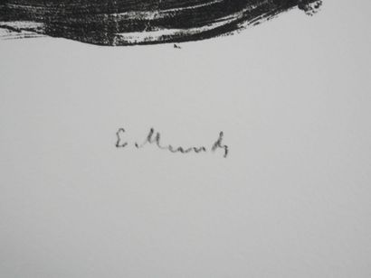 Edvard Munch (1863-1944) (d'après)
Broche,...