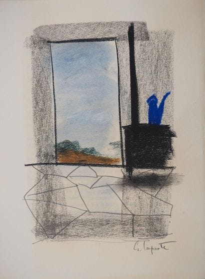 Georges LAPORTE (1926-2000)
Fenêtre avec...
