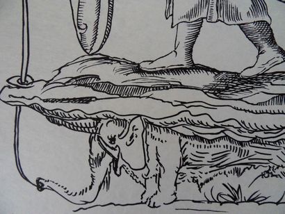 Salvador DALI (1904-1989)
Pantagruel, L'éléphant...