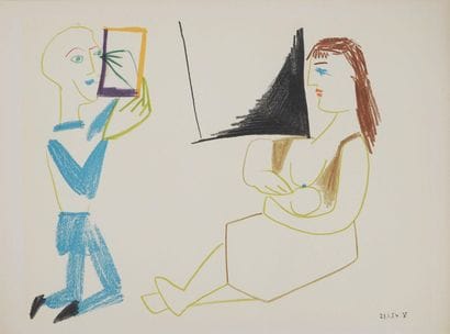 Pablo PICASSO (1881-1973)
Artiste, femme...