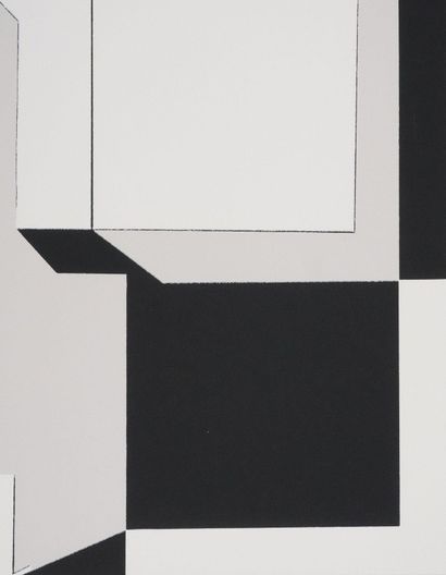 Victor VASARELY (1906-1997)
Forme géométrique...