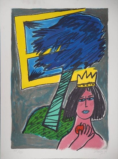 Guillaume CORNEILLE (1922-2010)
La reine...