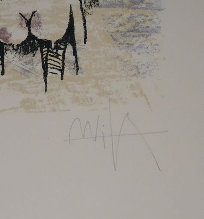 Wifredo LAM (1902-1982)
Esprits Primals (Canaïma),...