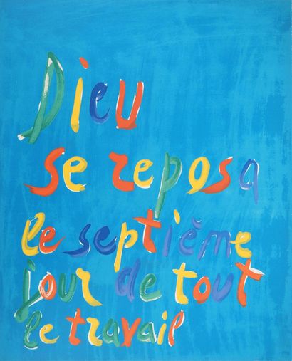 André LANSKOY (1903-1976)
Dieu se reposa...