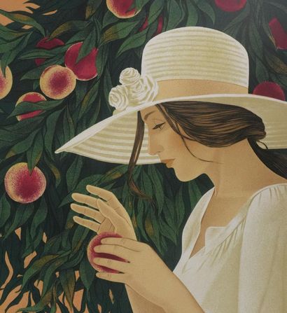 Yves GANNE (1931-2019)
La cueillette des...