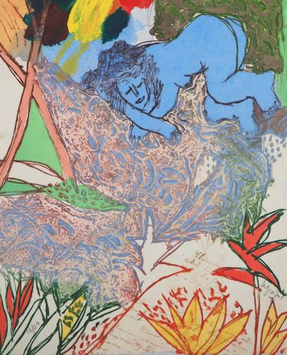 Henri GUIBAL (1947-)
Le songe
Gravure originale...