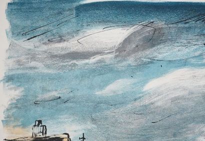 Maurice DE VLAMINCK(1876-1958)
Vue de Montigny...