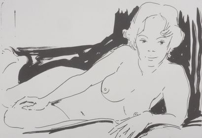 Médard TYTGAT (XXe)
Femme nue, 1982
Lithographie...