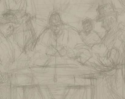 Alberto GIACOMETTI (1901-1966)(d'après)
Hommage...