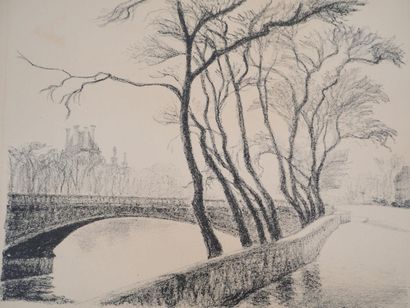 Charles LACOSTE (1870 - 1959)
Paris, la Seine...