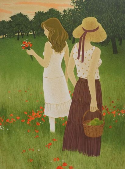 Yves GANNE (1931-2019)
La cueillette des...
