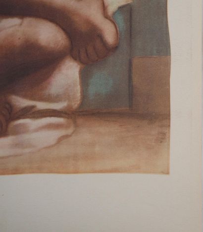 Pablo PICASSO (1881-1973)(d'après)
Deux nus,...