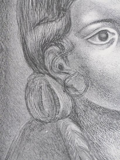 Demetrios GALANIS (1882-1966)
Etude de tête...