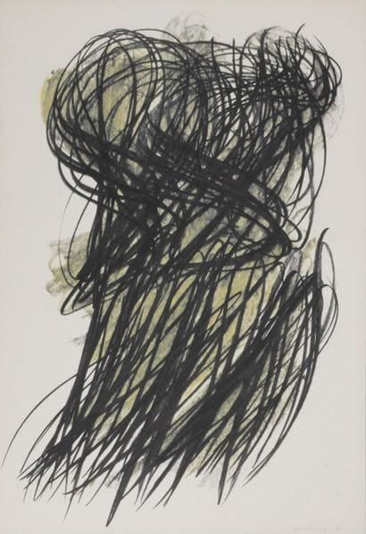 Hans HARTUNG (1904-1989)
Tourbillon abstrait,...