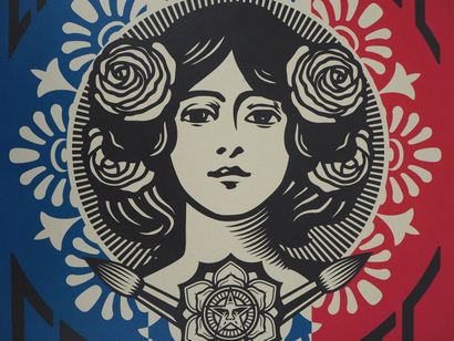 Shepard FAIREY, known as Obey Giant (1970-)
Liberty,...