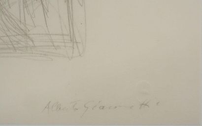 Alberto GIACOMETTI (1901-1966)(d'après)
Hommage...