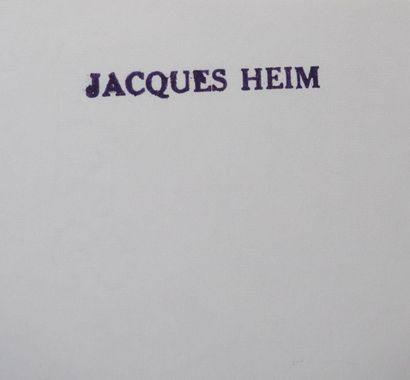 Jacques HEIM (1899-1967)
Manteau Georgia
Dessin...