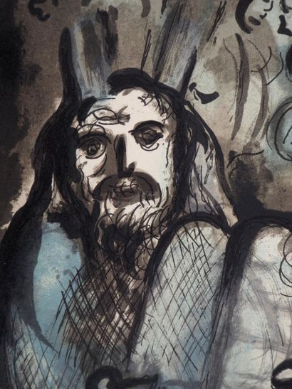 Marc CHAGALL (1887-1985)
Moïse, les Tables...