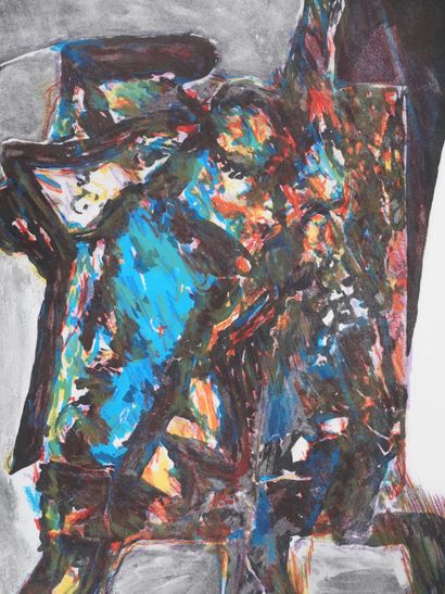 FILLOD (20th century)
Blue Figure, 1990
Original...