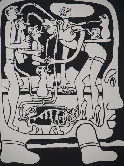 Yvon TAILLANDIER (1926-2018)
Le Catitipède...